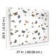 preview thumbnail 6 of 5, Butterfly House White Peel and Stick Wallpaper