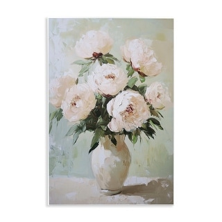 Stupell Soft Pink Bouquet Florals Wall Plaque Design by Petal Prints ...