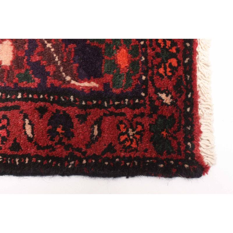 ECARPETGALLERY Hand-knotted Andelz Navy Wool Rug - 3'11 x 6'10