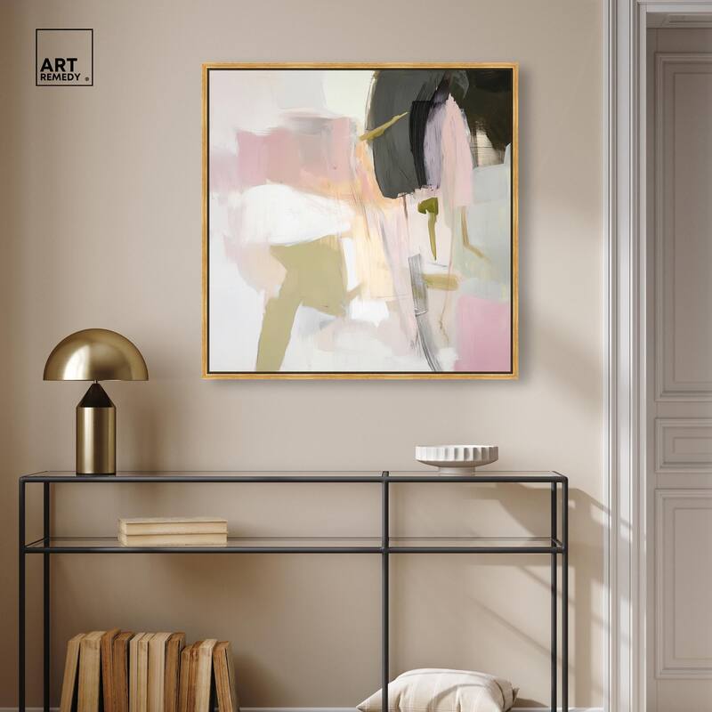Dynamic Color IV Canvas by Art Remedy