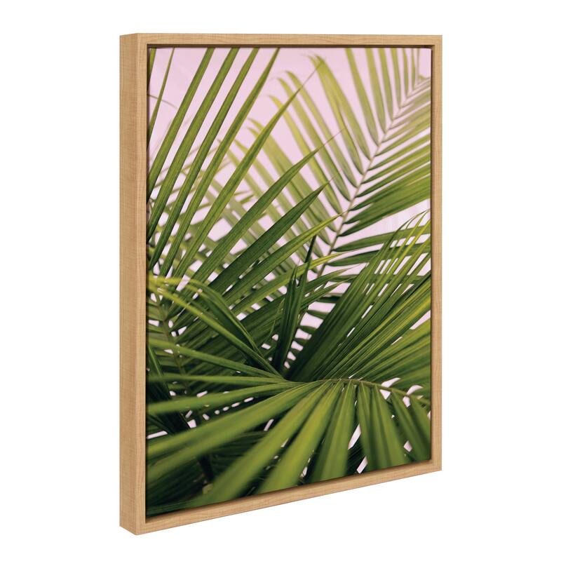 Kate and Laurel Sylvie Her Majesty 2 Framed Canvas by Alicia Bock - 18x24 - Natural