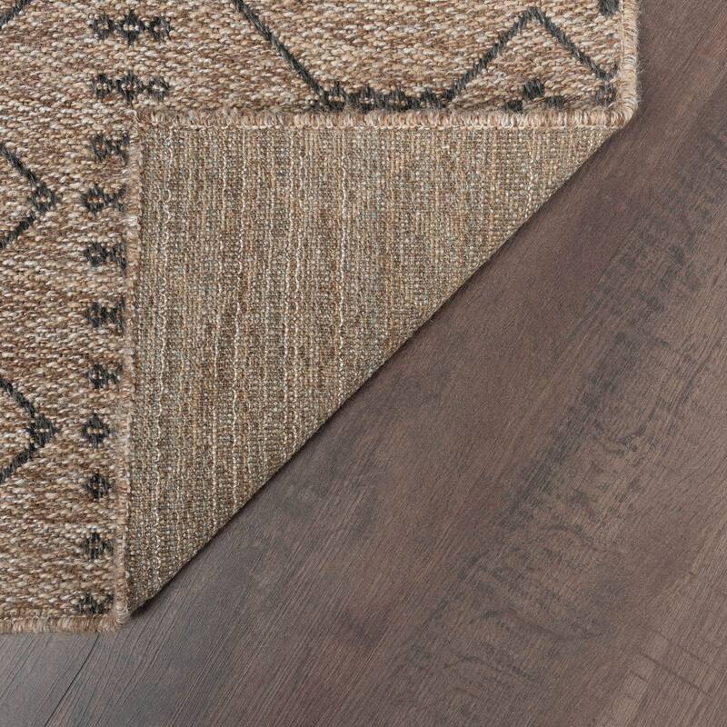 Seros Scandinavian Geometric Indoor/Outdoor Area Rug