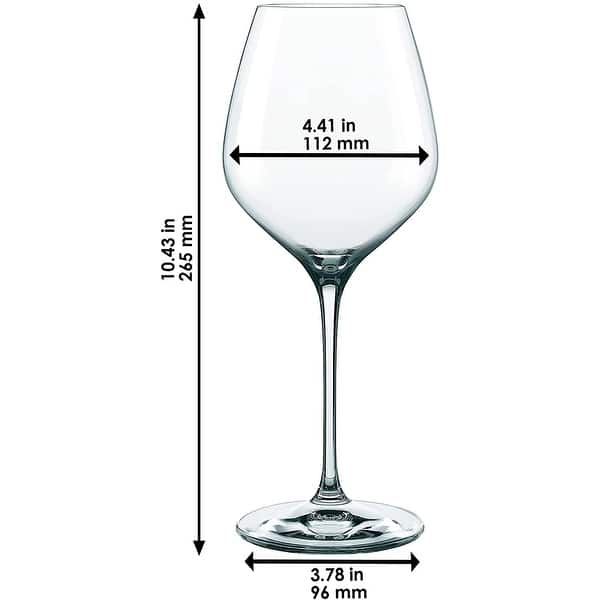 Nachtmann Set of 4 Supreme Red Wine Balloon Glasses - 28.4 oz