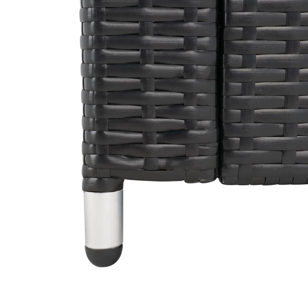 SAFAVIEH Outdoor Patio Furniture Lorma 4-Piece Conversation Set - 55"W x 32"D x 33"H