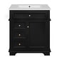 preview thumbnail 7 of 18, Christopher Knight Home - Beauchamp Freestanding 30-Inch Bathroom Vanity with Sink and Ample Storage