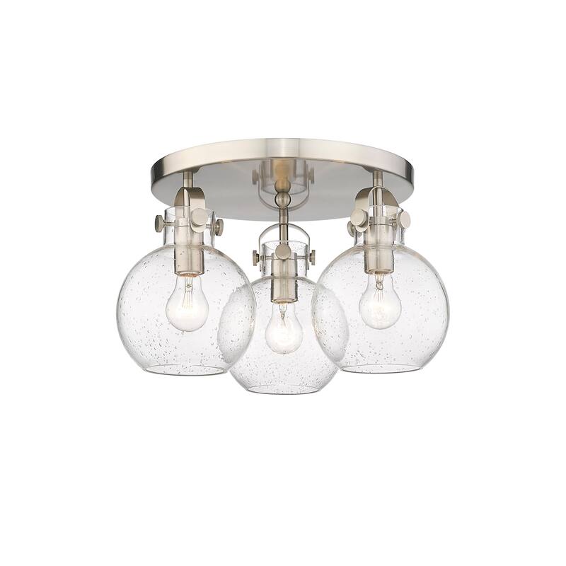 Innovations Lighting Newton Sphere - 3 Light 7" Flush Mount
