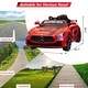 preview thumbnail 5 of 19, Licensed Benz AMG 12V Kids Ride on Car with Remote Control