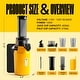 preview thumbnail 26 of 53, Ventray Essential Ginnie Juicer, Compact & Slow, Nutrient Dense