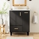 preview thumbnail 6 of 56, Christopher Knight Home 24" Bathroom Vanity Cabinet Set with Sink Combo Black