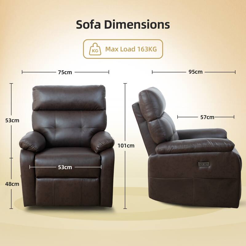 Power Zero Gravity Recliner Chair