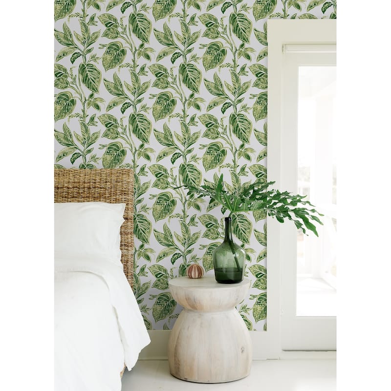 NuWallpaper Green Caryota Peel & Stick Wallpaper - 216 x 20.5 x 0.025