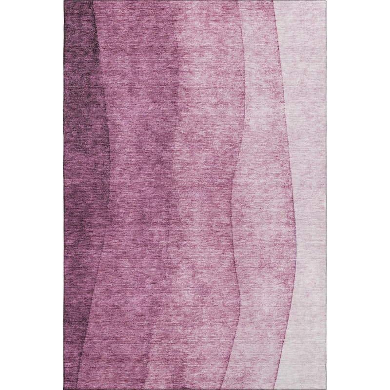 Premium Washable Super Soft Ombre Stripes Mayfield Rug