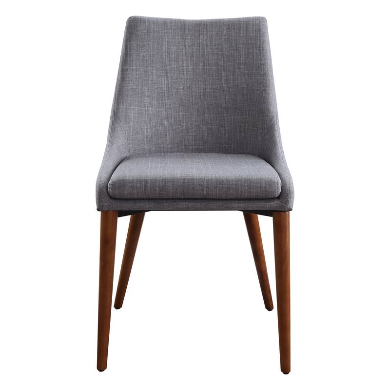 Palmer Mid-Century Modern Fabric Dining Chair in 2 Pack