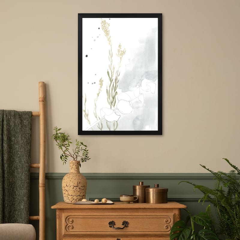 Wildflower II Premium Framed Poster by Jennifer Goldberger