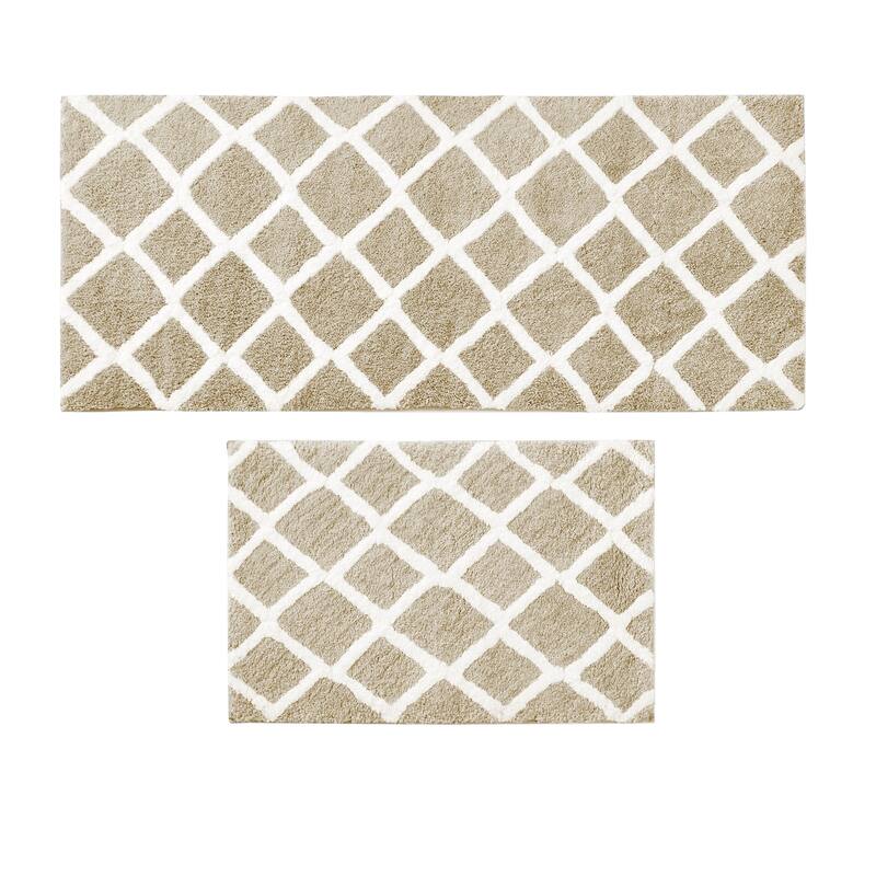Madison Park Renu Reversible High Pile Tufted Bath Rug