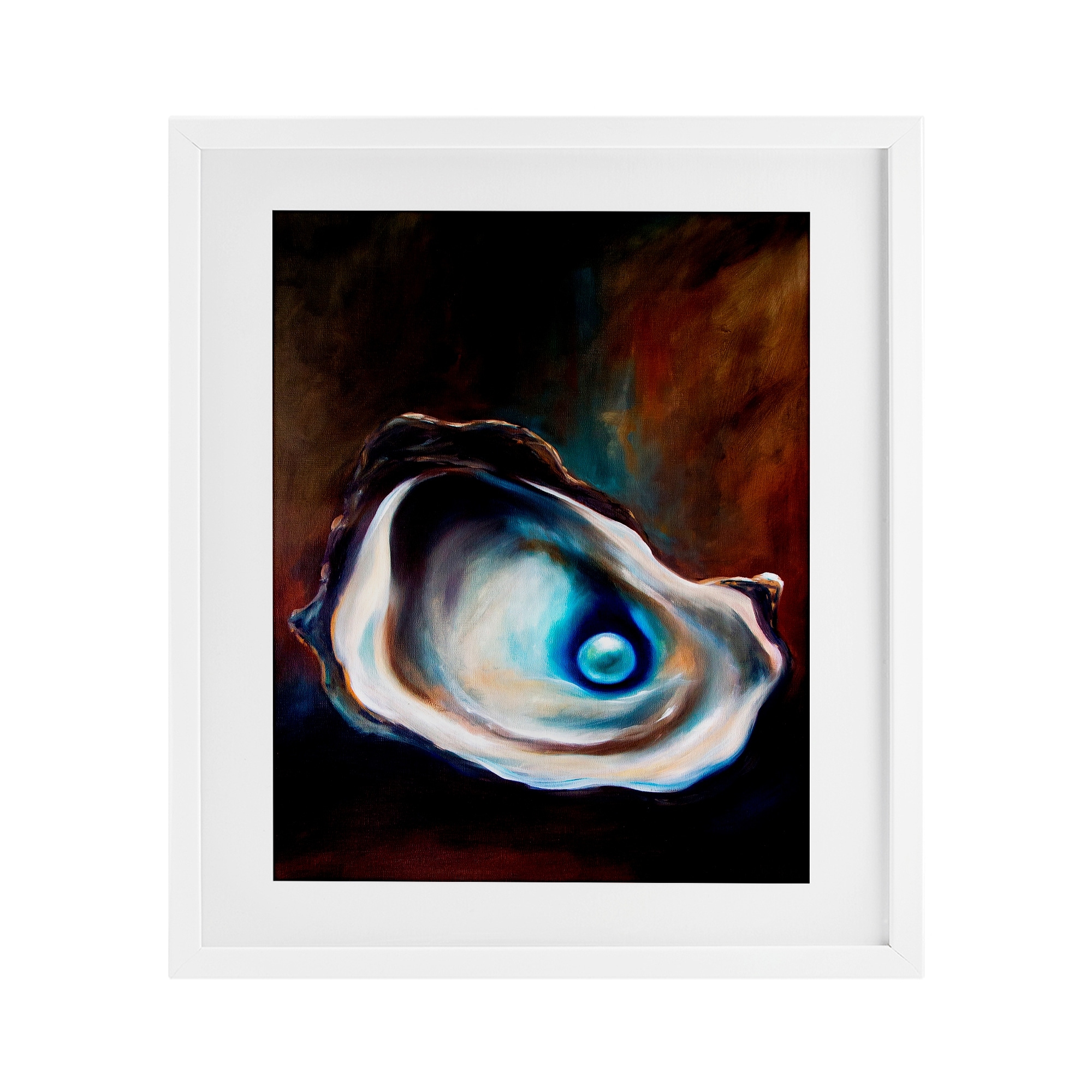 Stupell Hidden Treasure Pearl Under Glass Framed Design By Mary Sparrow