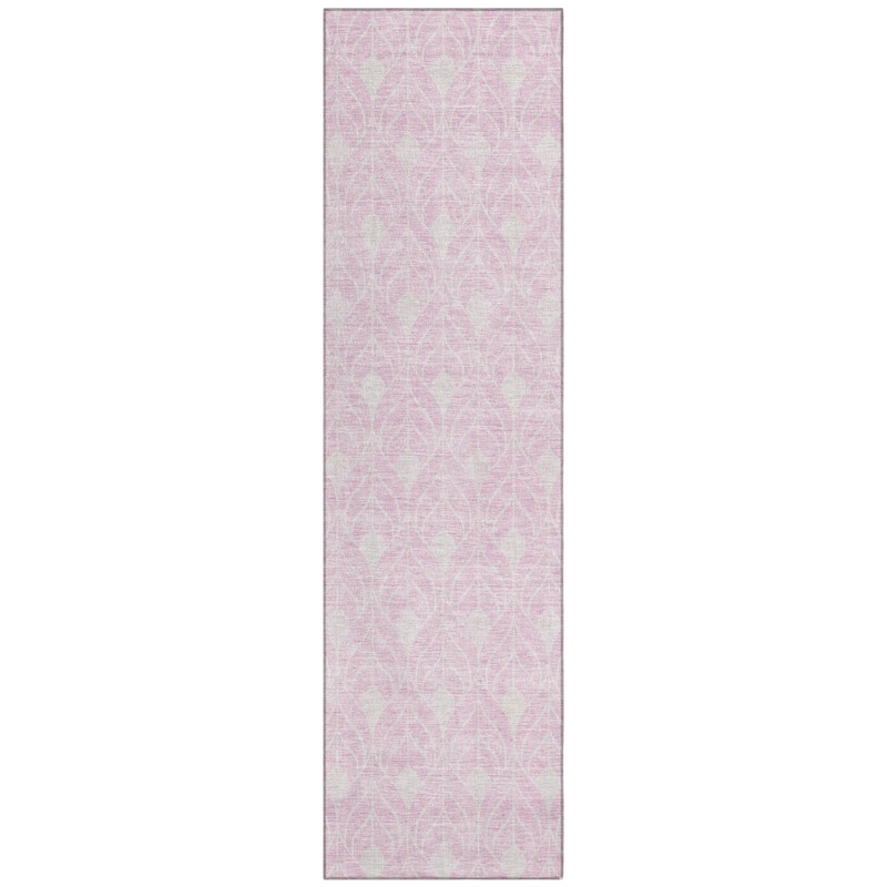 Machine Washable Indoor/ Outdoor Chantille Contempoary Geo Rug