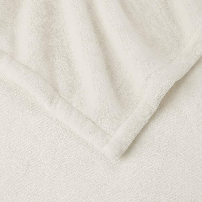 King Ultra Soft Heated Blanket Ivory Bed Bath & Beyond 40017161