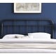 preview thumbnail 1 of 2, Shaffer Classic King Size Black Metal Headboard