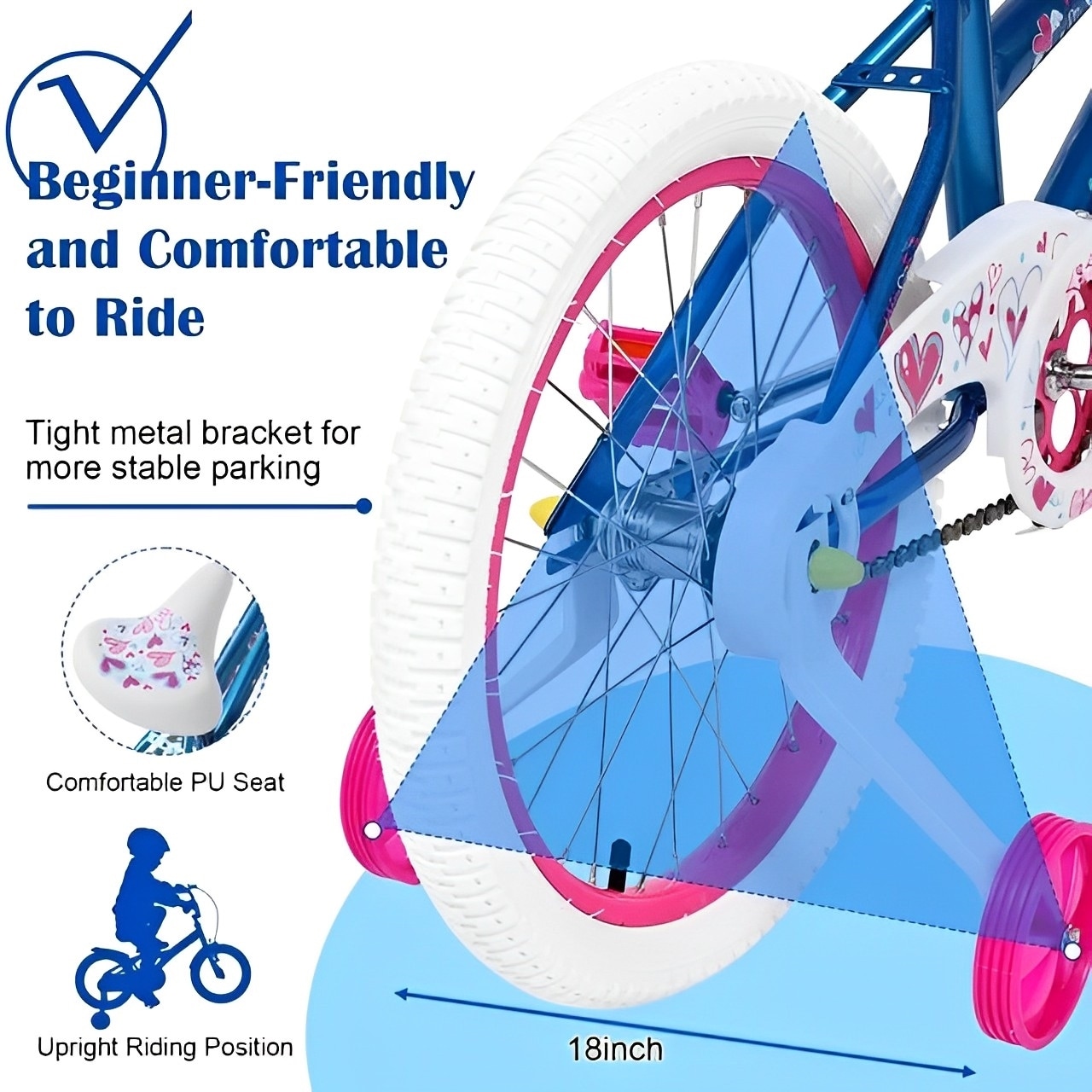 18 inch wheel bicycle hot sale