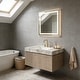 preview thumbnail 42 of 98, Floating Bathroom Vanity with 3 Pre-drilled Faucet Holes