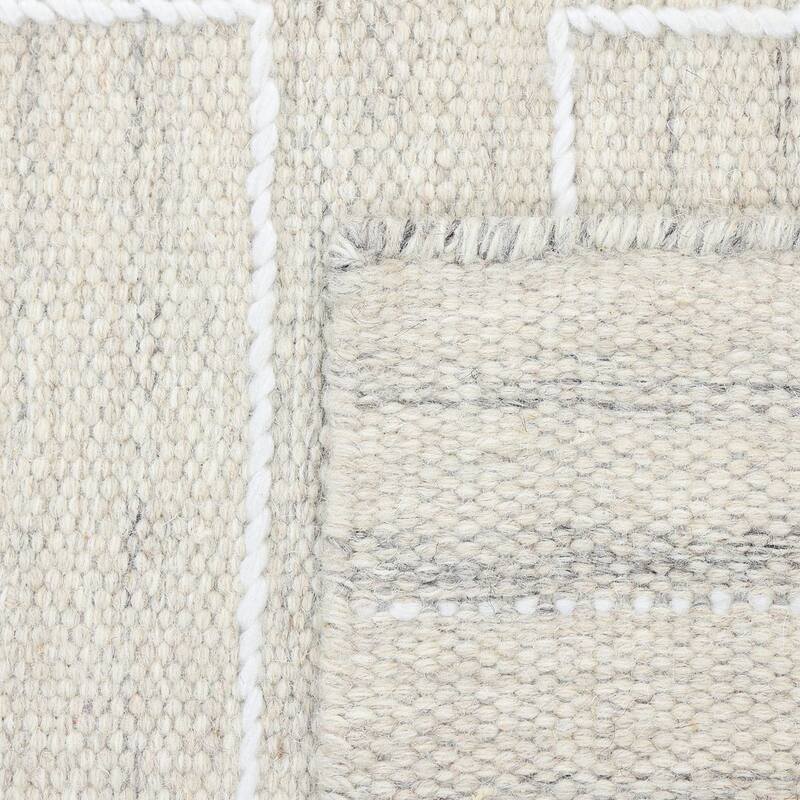 Overton Handmade Modern Contemporary Geometric Area Rug