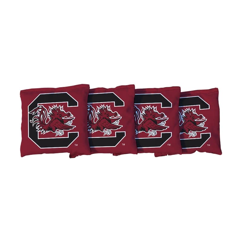South Carolina USC Gamecocks Red Cornhole Bags - All-Weather Resin Filled