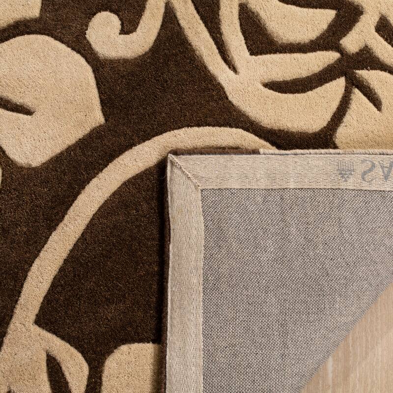 SAFAVIEH Handmade Soho Anya Floral N.Z. Wool Rug