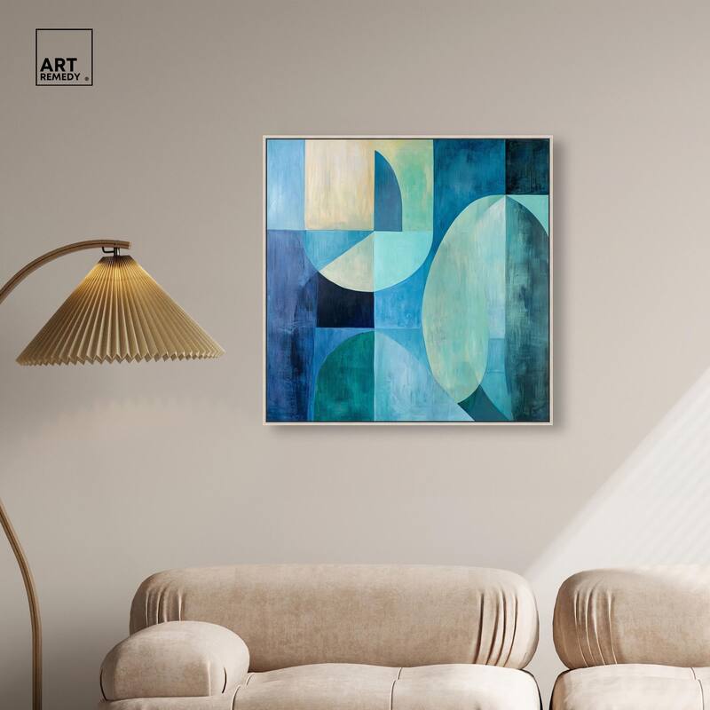 Color Blocks II Canvas by Art Remedy