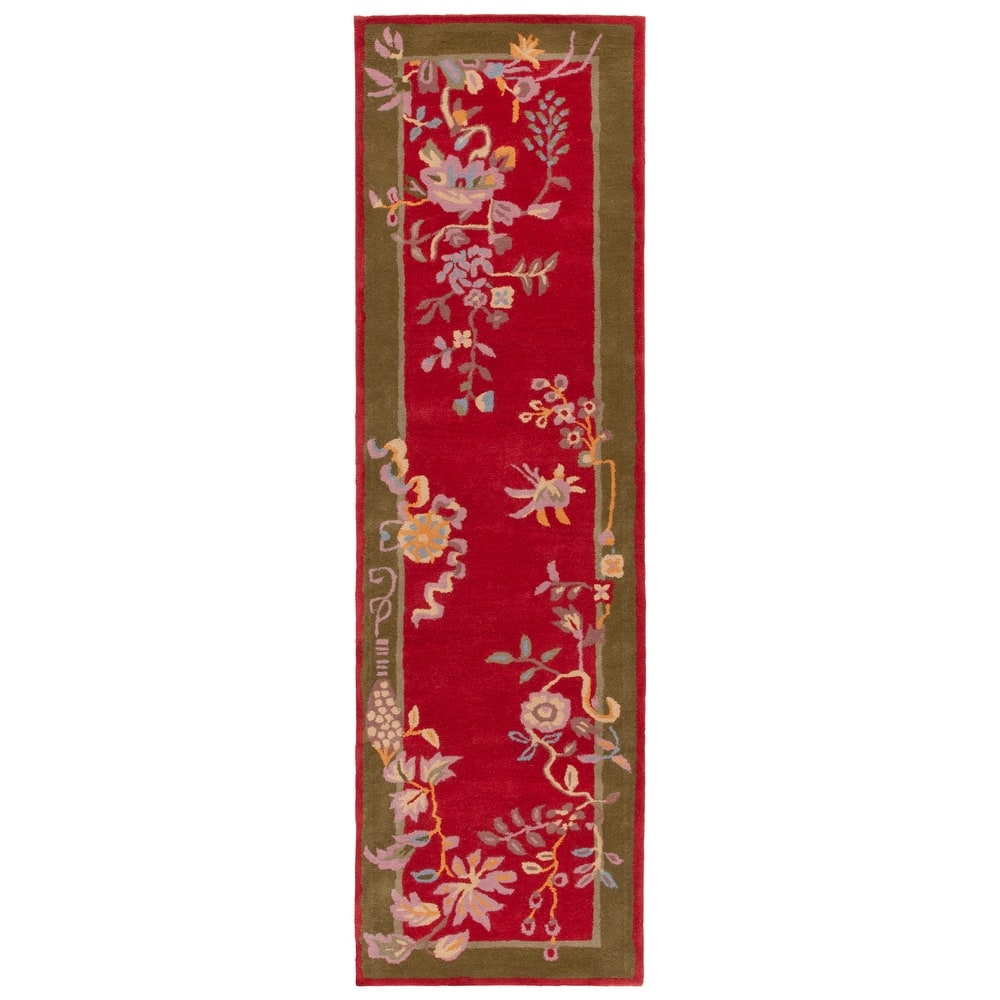 SAFAVIEH Handmade Metro Iroda French Country Wool Rug