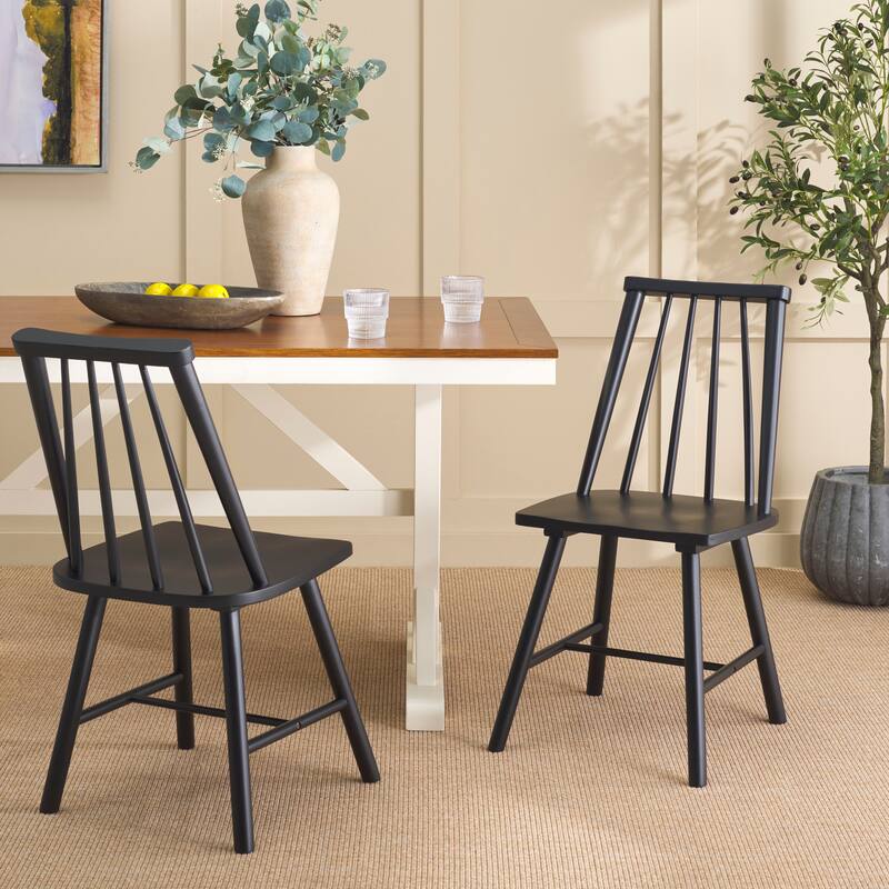 SAFAVIEH HOME Analin Dining Chair (Set of 2) - 18"W x 21"D x 33"H