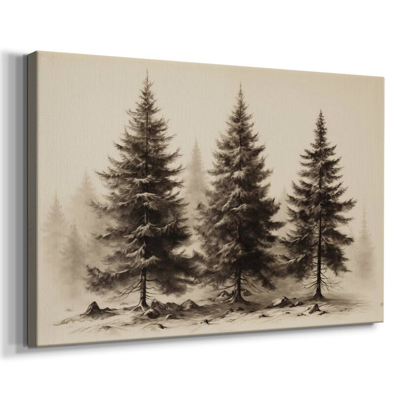 Vintage Landscape -CLXX -Gallery Wrapped Canvas - 32x48