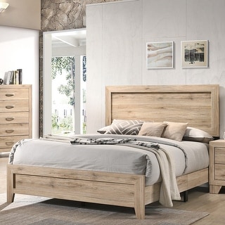 Magnolia Queen Bed in Washed Oak