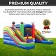 preview thumbnail 3 of 3, Pogo Bounce House Crossover Double Water Slide Bounce House Combo, Sports
