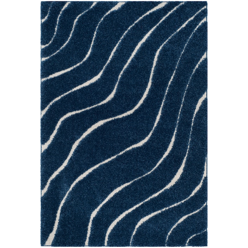 SAFAVIEH Florida Shag Hervor Soft Serene Waves 1.2-inch Thick Rug