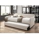 preview thumbnail 3 of 10, Jagger Daybed & Trundle (Twin Size) in Fog Fabric