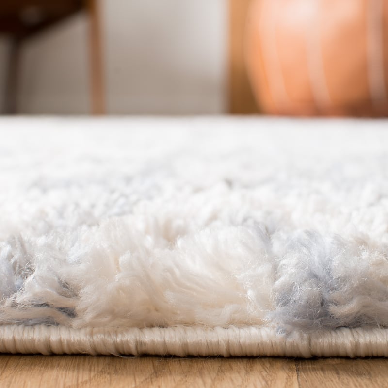 SAFAVIEH Berber Fringe Kavitha Mai Trellis Rug