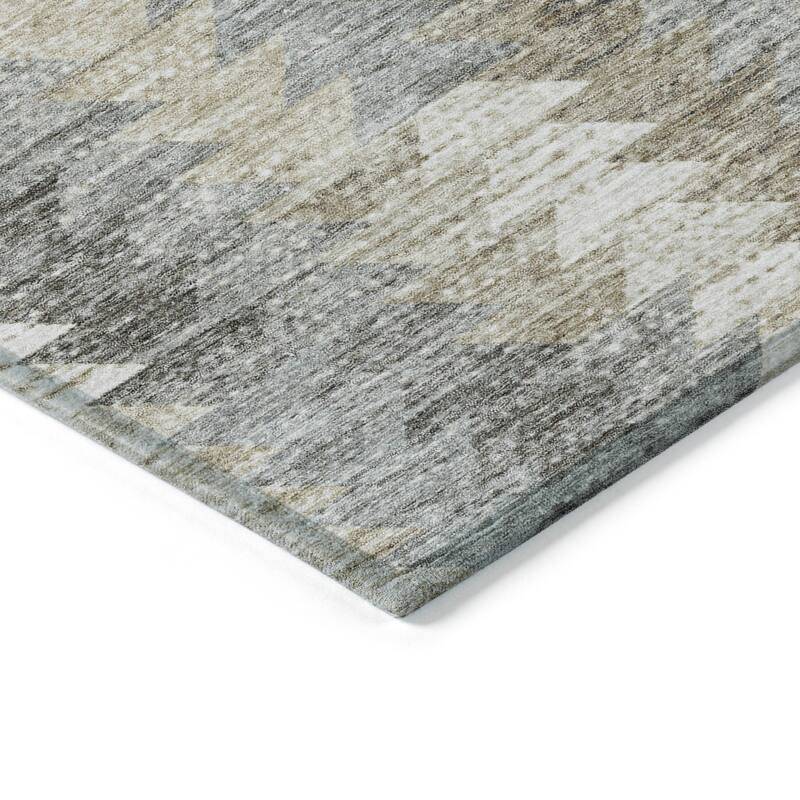 Machine Washable Indoor/ Outdoor Chantille Modern Moroccan Boho Rug