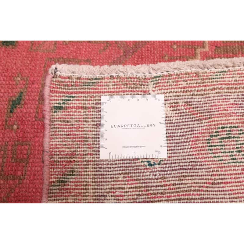 ECARPETGALLERY Hand-knotted Antalya Vintage Pink Wool Rug - 4'5 x 8'10