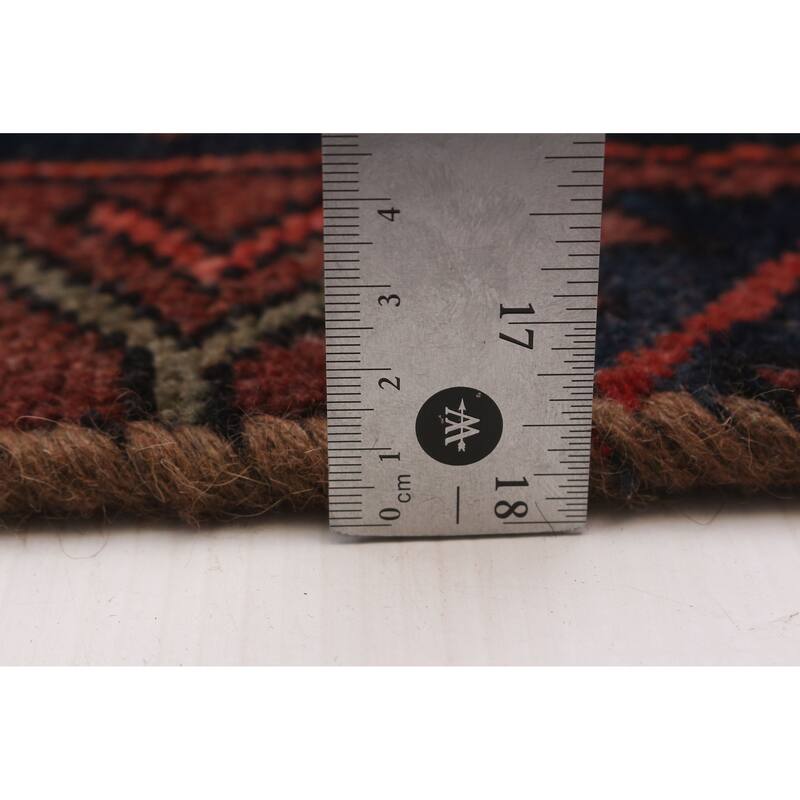 ECARPETGALLERY Hand-knotted Konya Anatolian Navy Wool Rug - 3'8 x 10'2