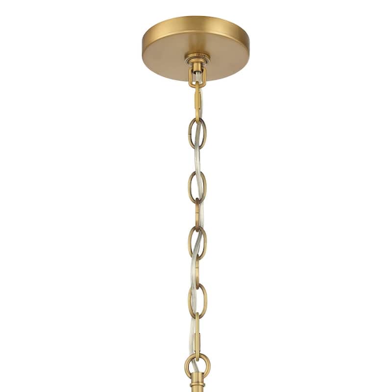 Minka Lavery 3786 Shimmer 6 Light 31" Wide Multi Light Pendant with