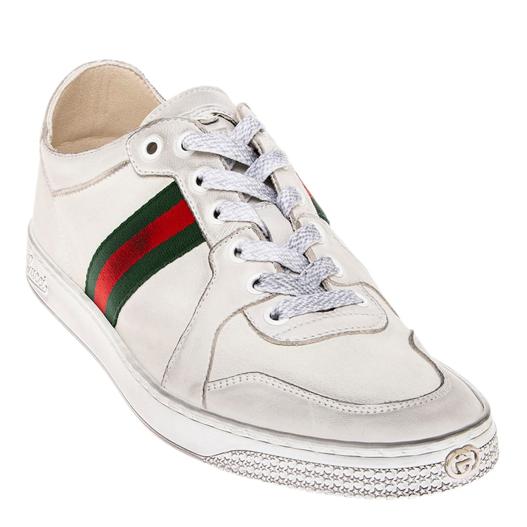 Gucci Men's Stretch Low-Top Sneakers