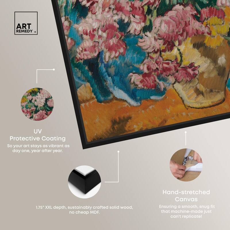 Give him Flores Canvas by Art Remedy
