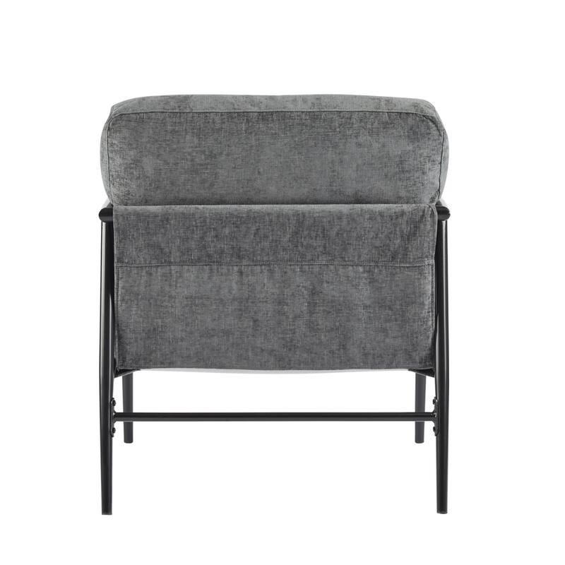 27.56" Modern Accent Chair with Plush Cushions
