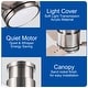 preview thumbnail 22 of 48, 52 Inch Lowe Profile Ceiling Fan with Light,3 CCT LED,Remote Control-Farmhouse, Modern, Contemporary - 52 inches
