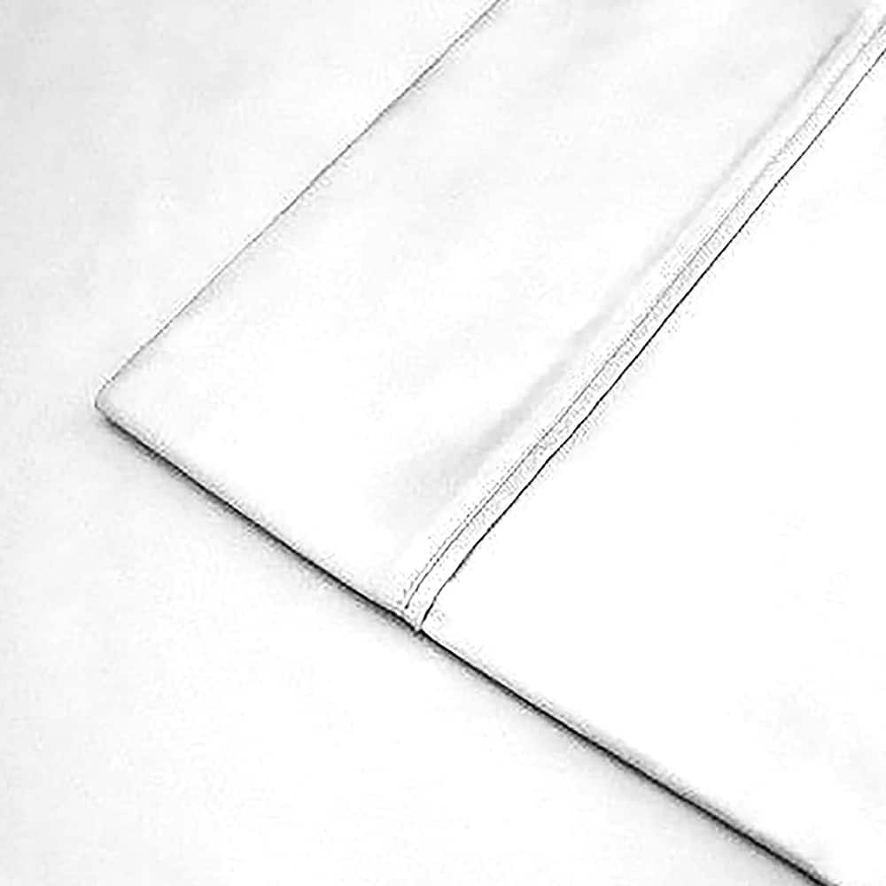 Authentic Hotel and Spa 100% Cotton 400 TC Solid Sateen Sheet Set