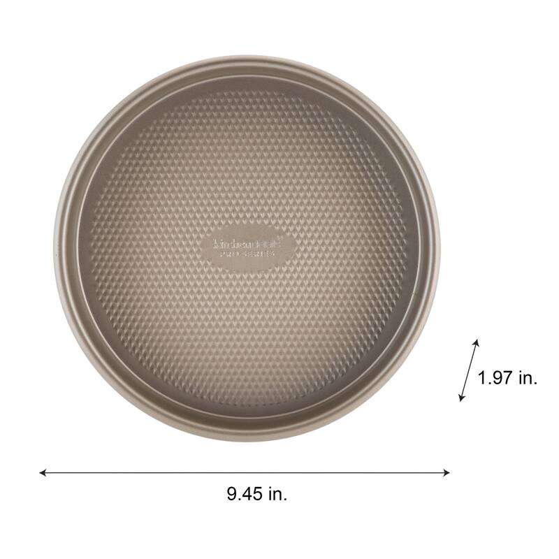 Kitchen Details Pro Series 9.5" Round Cake Pan with Diamond Base