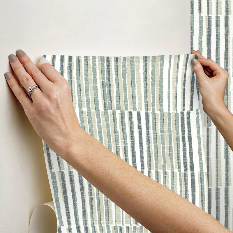 Kingston Grey Peel and Stick Wallpaper