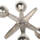 preview thumbnail 57 of 60, Sagebrook Home Modern Aluminum Jacks Sculpture