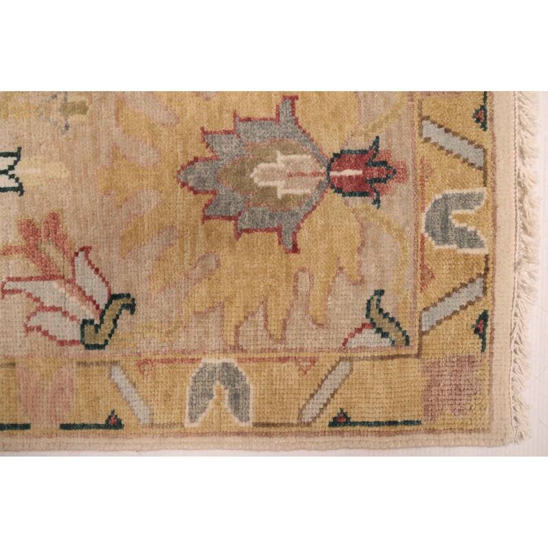 ECARPETGALLERY Hand-knotted Jules Serapi Ivory Wool Rug - 10'1 x 14'0